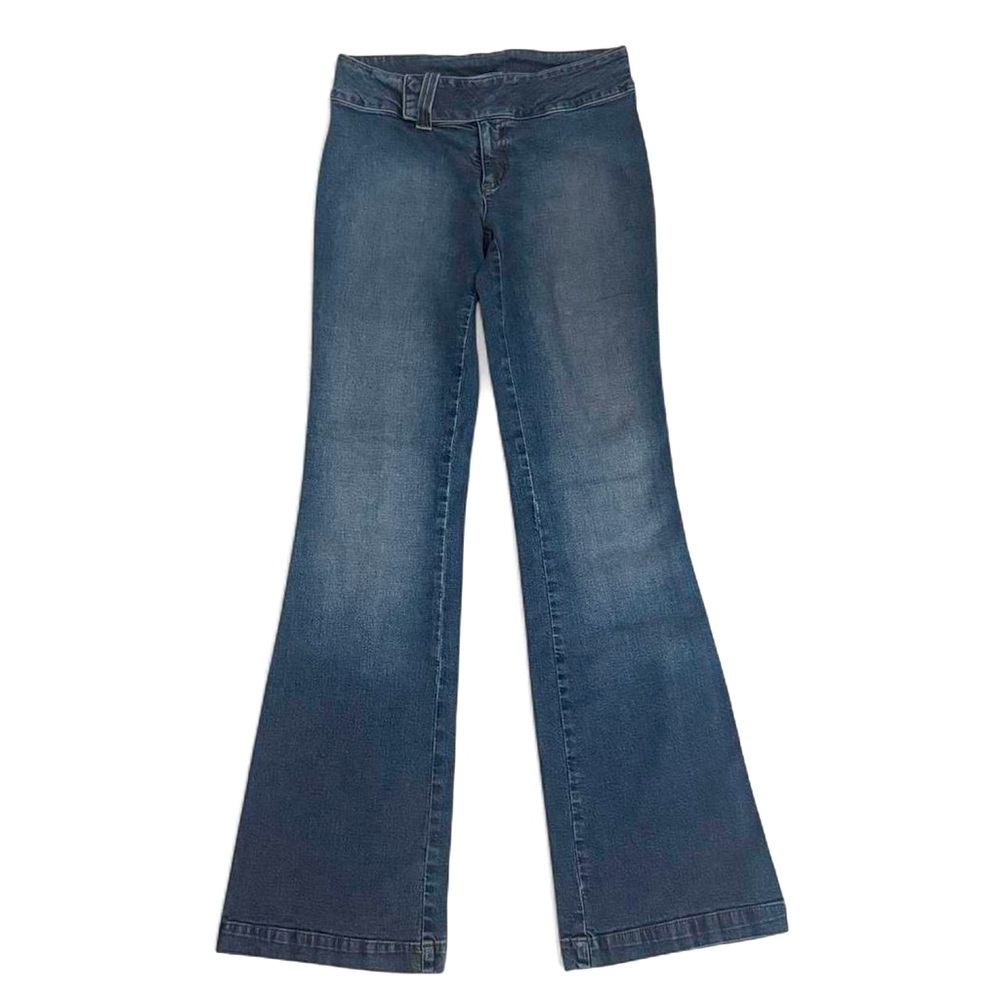 Y2K Vintage Mavi Jeans Serena Low Rise Stretch Bootcut Flare Extended Waist Tab